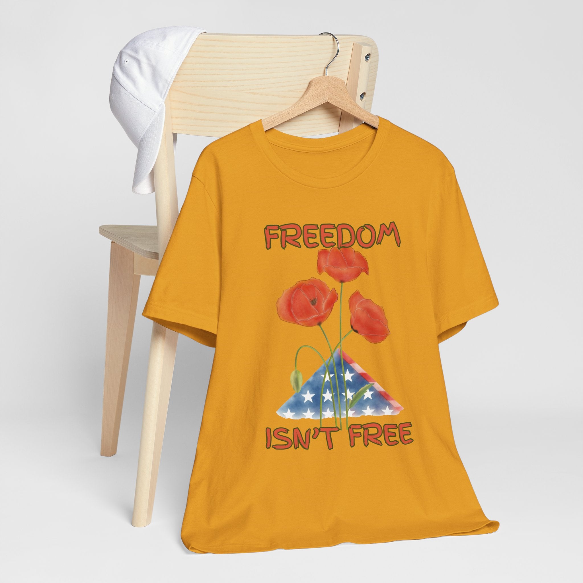 Freedom Isn't Free T-Shirt — Patriotic Tribute Tee