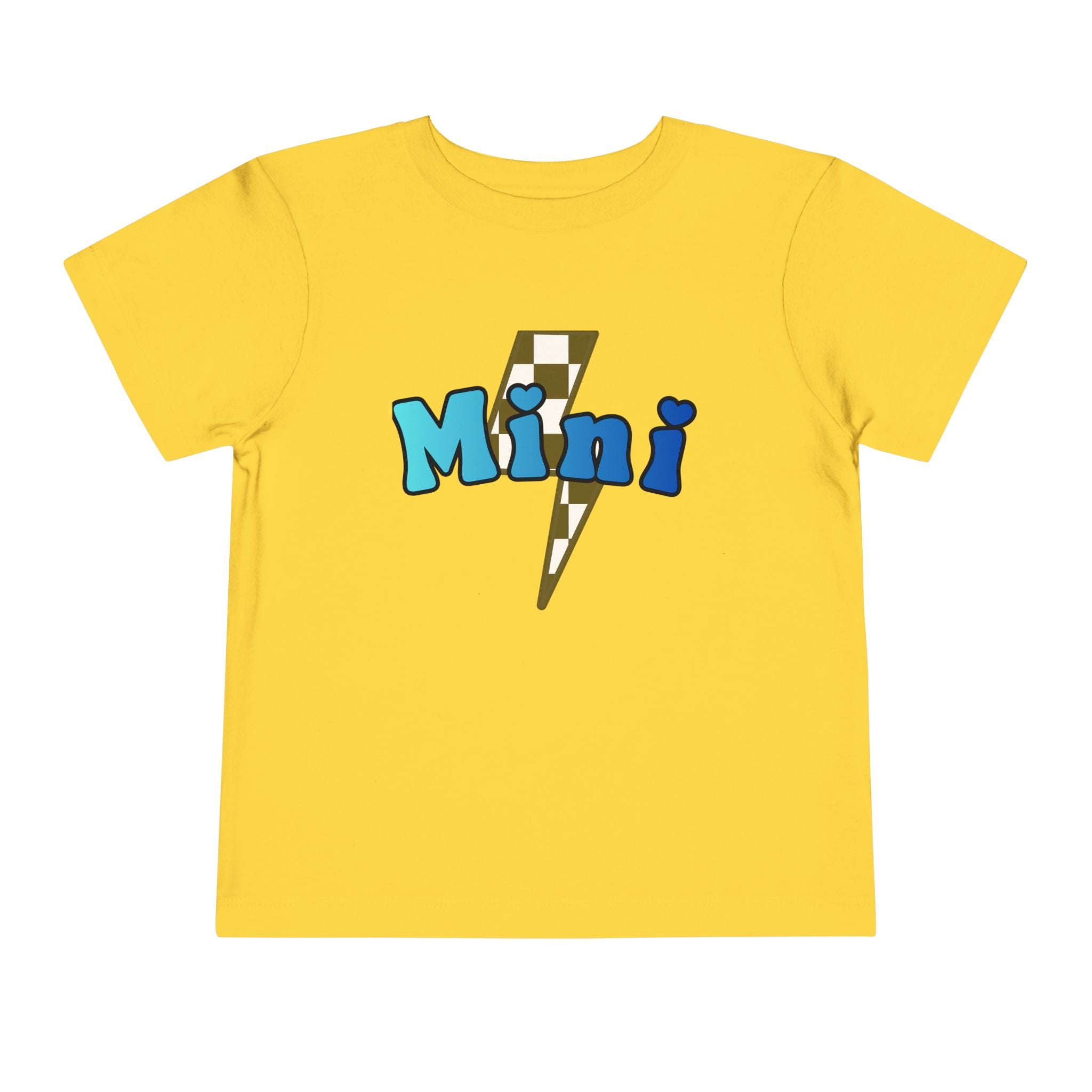 Toddler Lightning Bolt Short Sleeve Tee — Mini Lightning Bolt to Match Mama