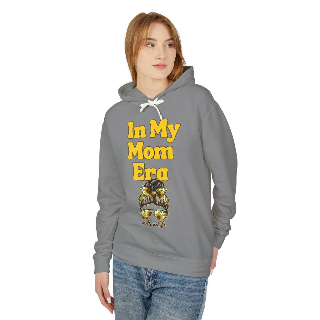 "In My Mom Era" Hoodie — Lightweight Mom Life Sweatshirt