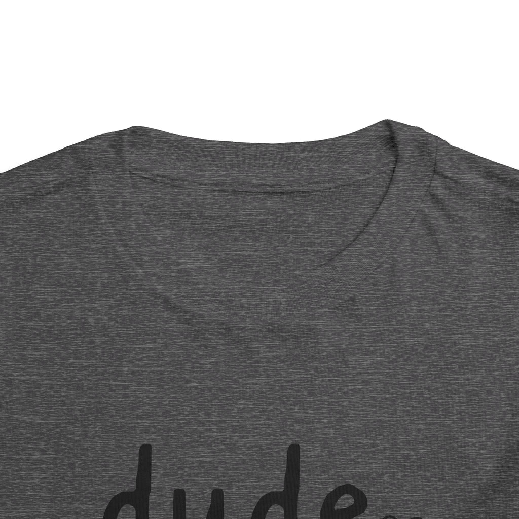 Dude Heart Toddler Tee — Kids' 'Dude' Heart T-Shirt