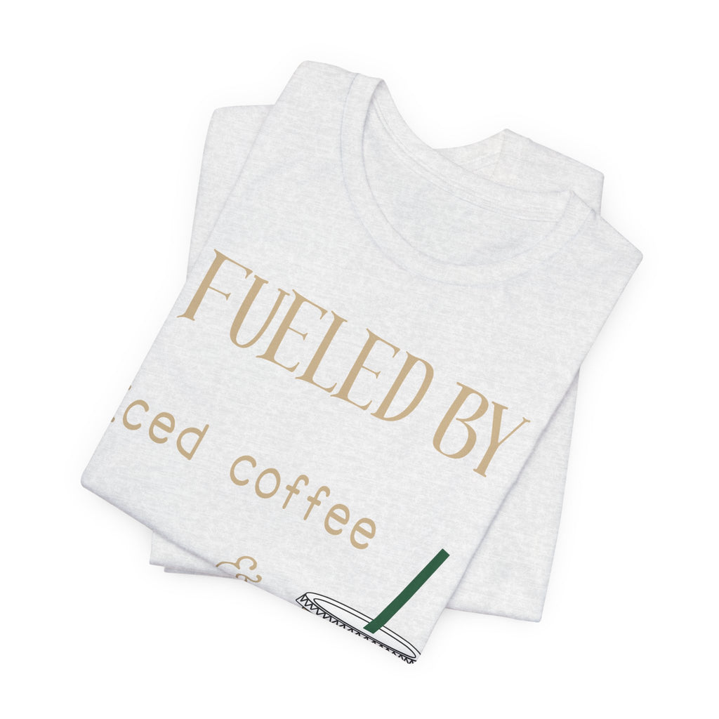 Fueled by Iced Coffee and Anxiety T-Shirt
