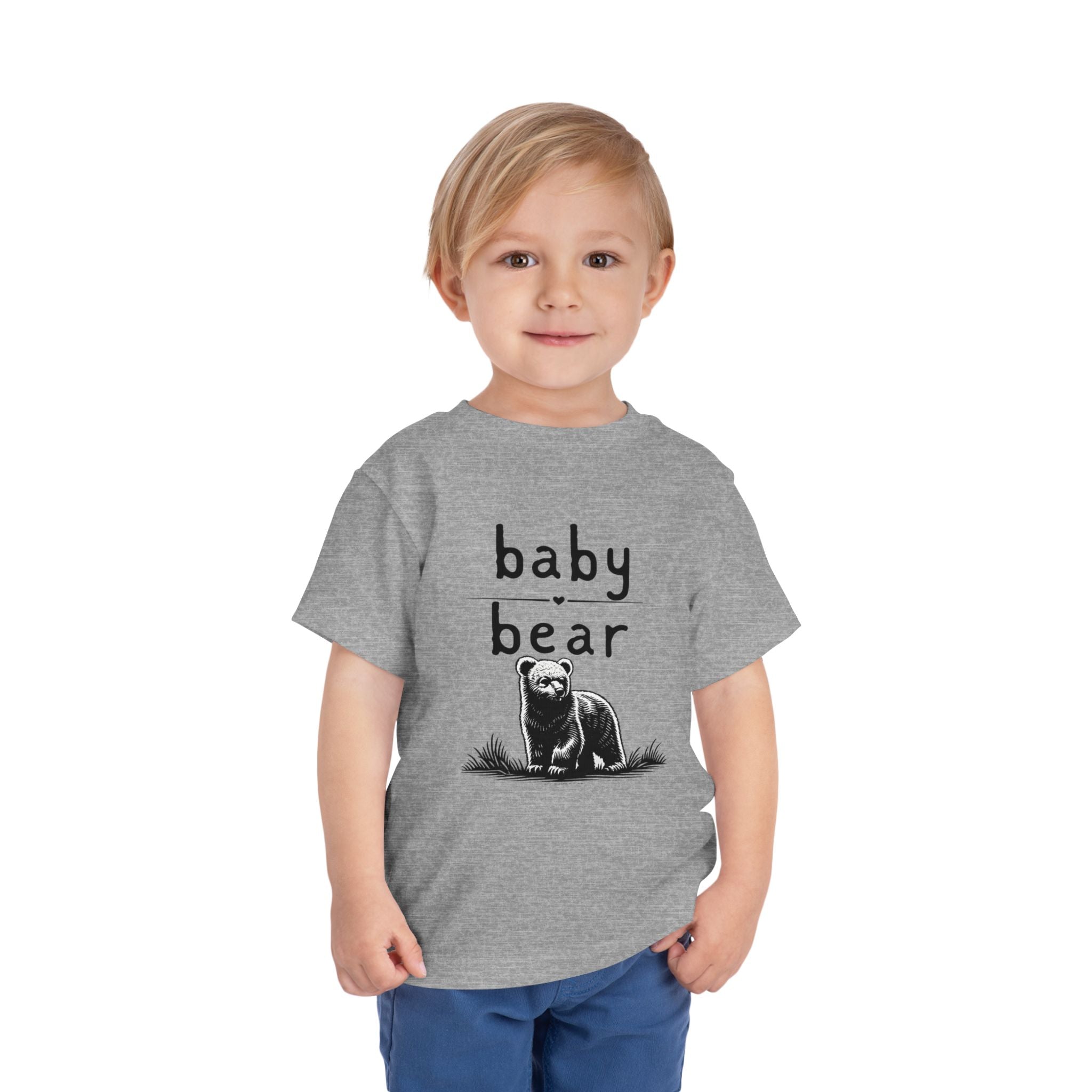 Baby Bear Toddler Tee — Matching Mama Bear Shirt