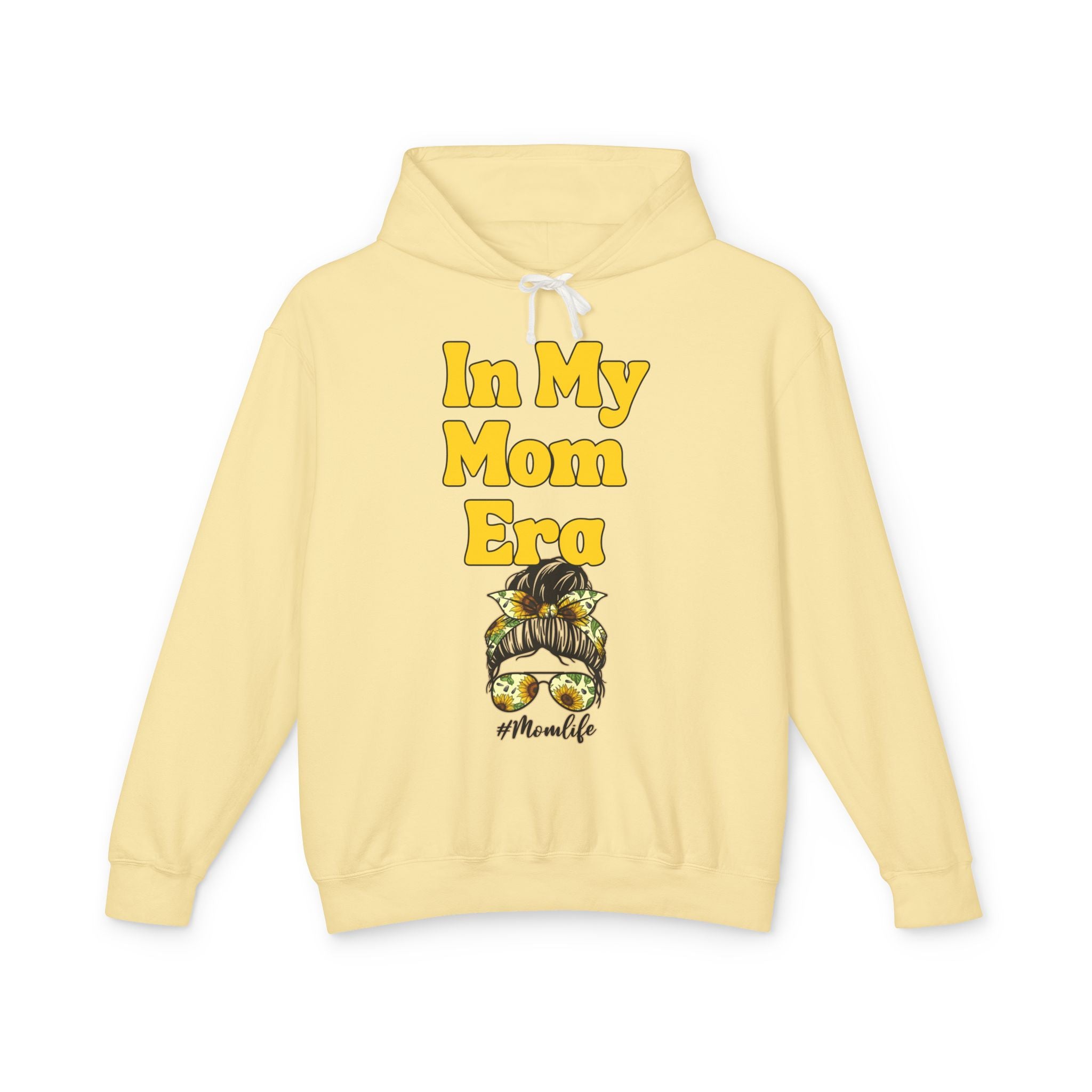 "In My Mom Era" Hoodie — Lightweight Mom Life Sweatshirt