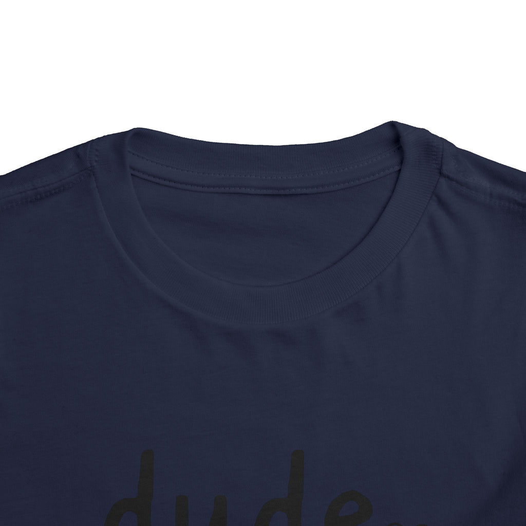 Dude Heart Toddler Tee — Kids' 'Dude' Heart T-Shirt